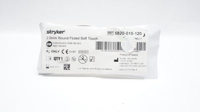 Stryker 5820-010-120 2.0mm Round Fluted Bur, Soft Touch (x)